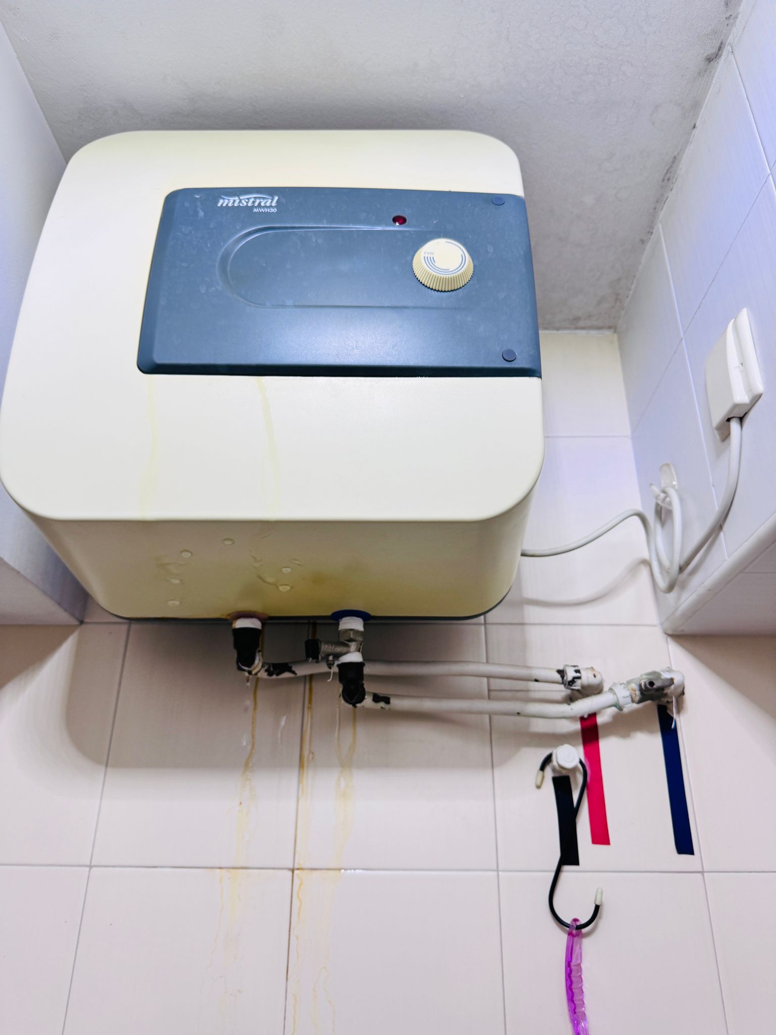 Mistral Heater Replacement installation in Punggol HDB, Singapore